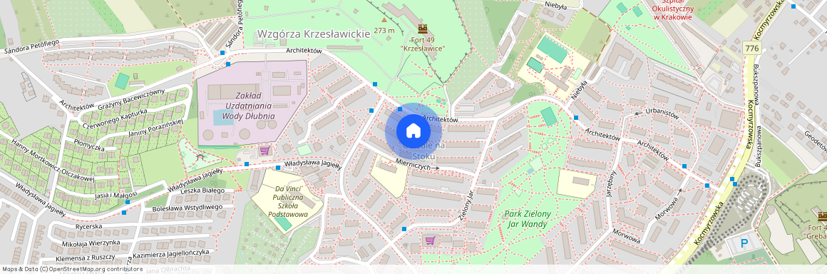 Wzgórza Krzesławickie, Kraków