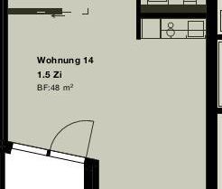 Lochstrasse 50 - 1.5 Zimmerwohnung in Schaffhausen - Photo 3
