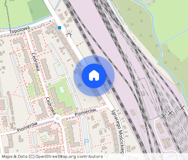 ul.Mościckiego_2pok_rozkład_balkon_m.post_od_zaraz - Zdjęcie 1