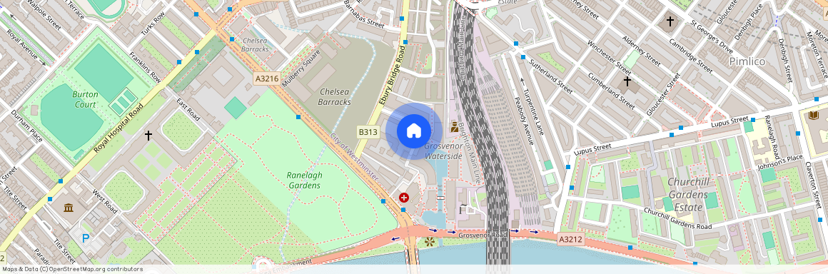 Caro Point, Grosvenor Waterside, Chelsea, SW1W