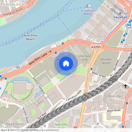 River Park Tower, Nine Elms Lane, London, SW8