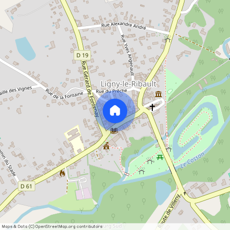 25 Rue du Pré Saint-Maur, Ligny-le-Ribault France