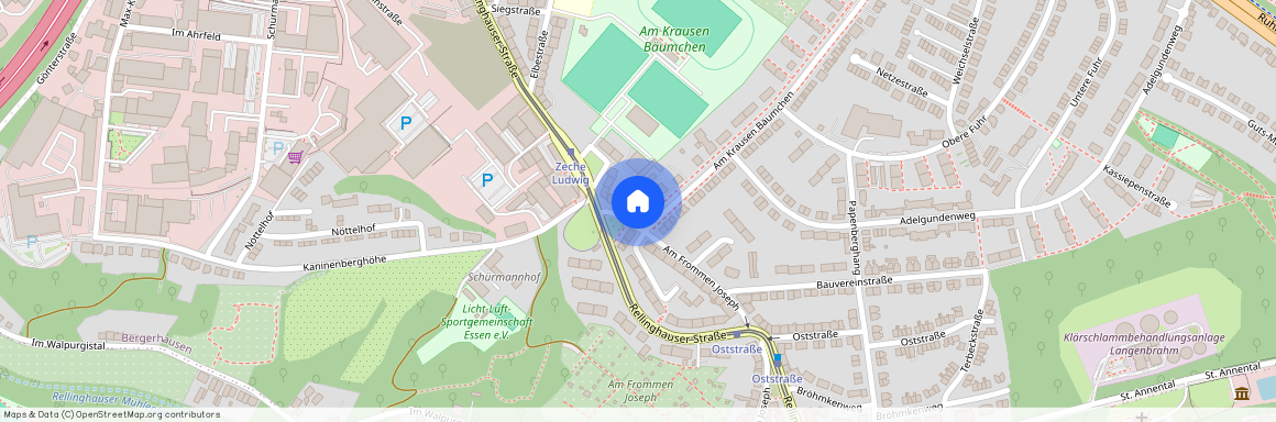 Am Krausen Bäumchen 1-3, 45136 Essen - Bergerhausen