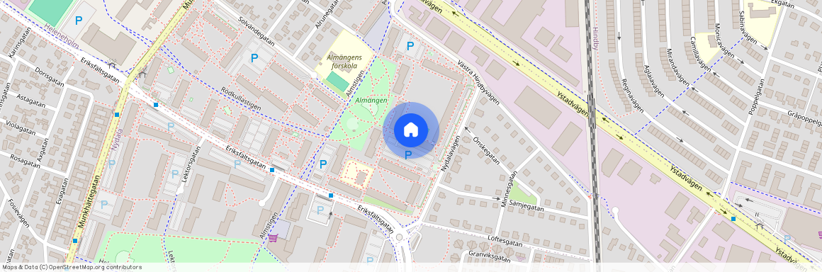 Almhög, Malmö, Skåne, Nydalavägen 3 G