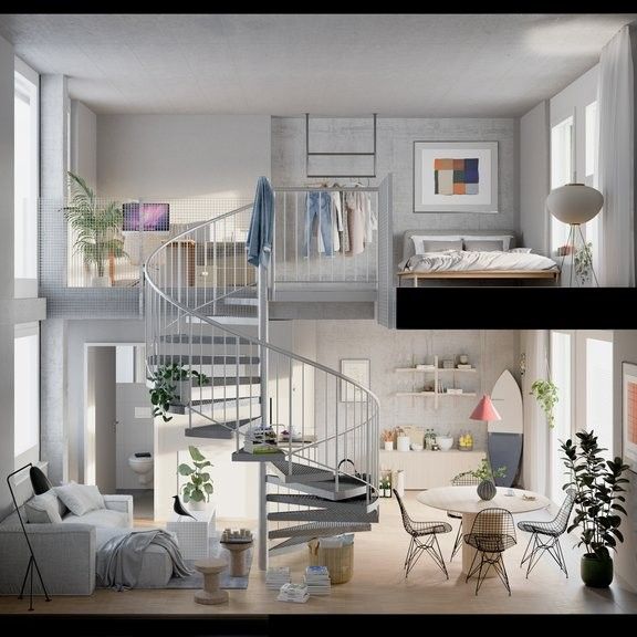 MIETEN OHNE KAUTION - Grosszügige Maisonette-Loft im Industrie-Look - Photo 1