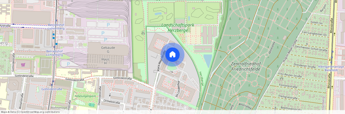 Klara-Weyl-Straße, 10365 Berlin - Lichtenberg