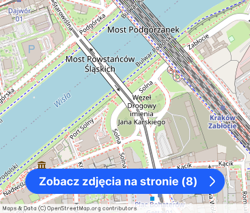 Kraków Podgórze, apartament ul. Solna 1, Plac Bohaterów Getta – zdjęcie 1