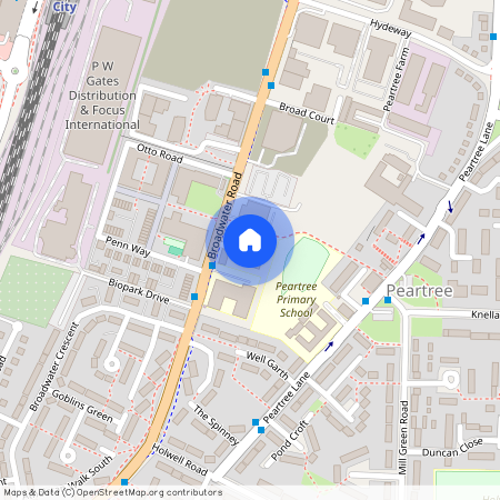 Broadwater Road, Welwyn Garden City, Hertfordshire, AL7 3AX