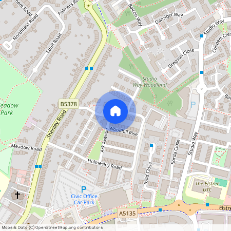 Holmesley Road, Borehamwood, WD6