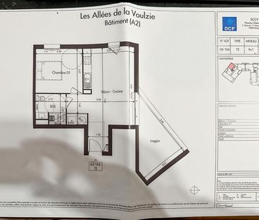 Location appartement 2 pièces, 42.61m², Provins - Photo 2