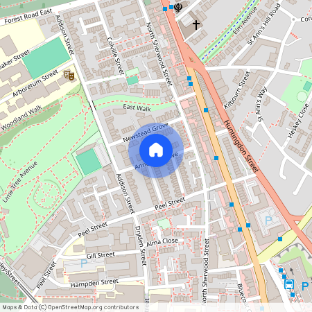 Annesley Grove, Arboretum, NG1 4GU