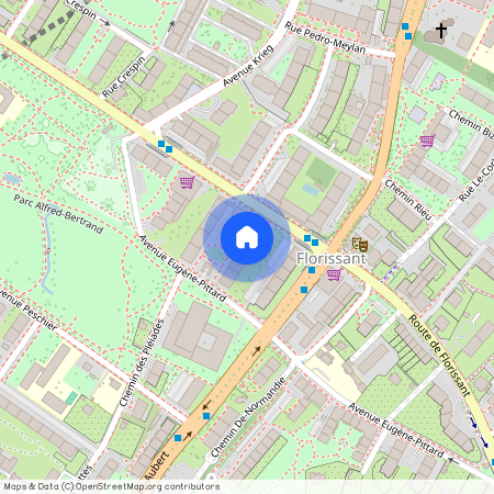 72 route de florissant 1206 Genève, Champel
