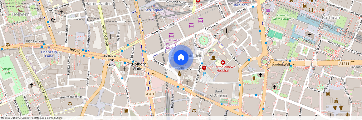 10 Hosier Lane, London EC1A