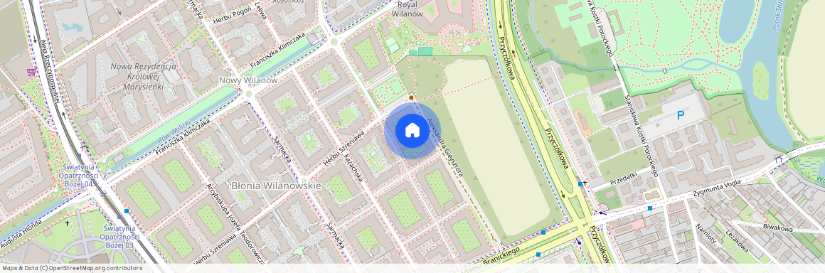 Warszawa, Wilanów, Warszawa, Wilanów, Aleksandra, Gieysztora