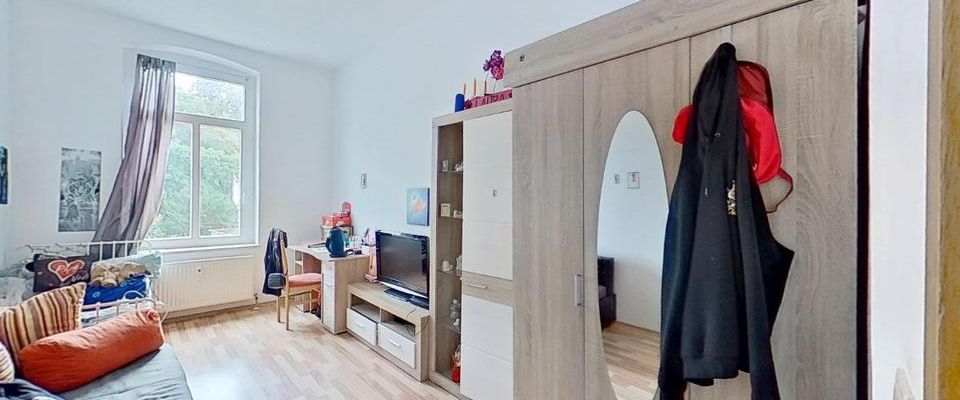 Großzügige 3-Raum-Wohnung mit Balkonblick ins Grüne in Zentrumsnähe - Foto 1