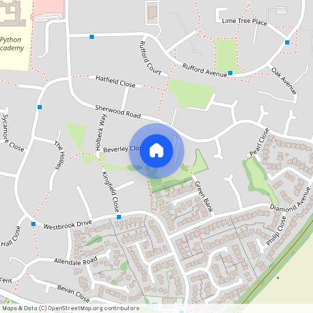 Beverley Close, Rainworth, Mansfield, Nottinghamshire, NG21