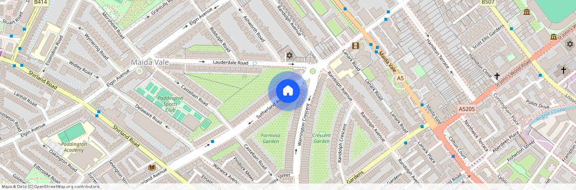 Sutherland Avenue, W9 1ET, London