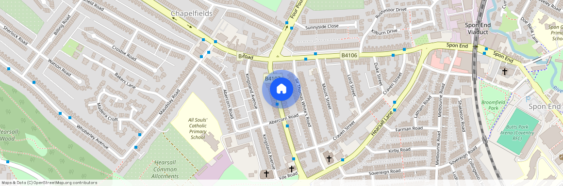 Bedroom House -earlsdon Dont Miss Out, CV5