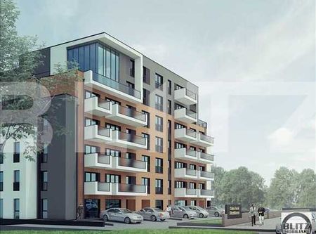 3 camere, 72 mp, imobil nou, prima inchiriere, terasa 24 mp, zona Calea Turzii - Photo 4