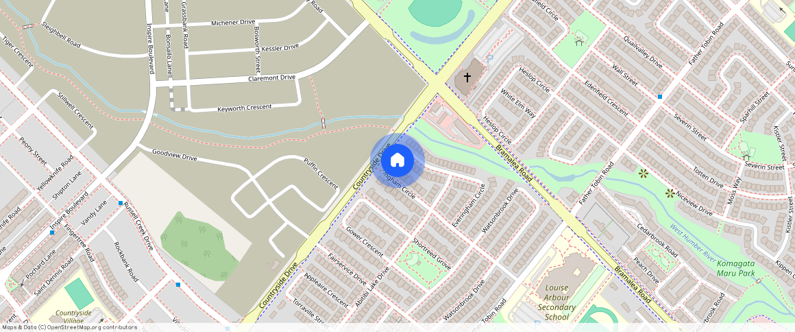 Ontario, ** Everingham Circle, Brampton