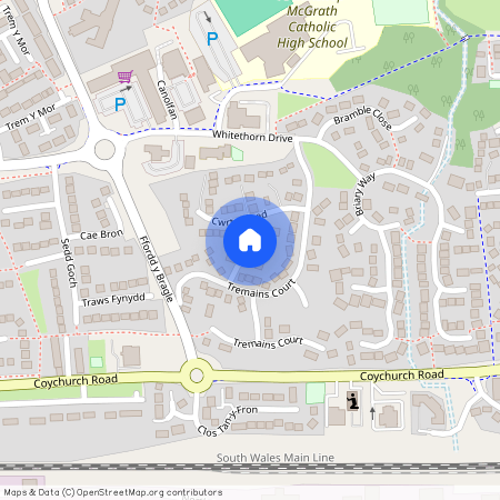 Tremains Court, Brackla, Bridgend