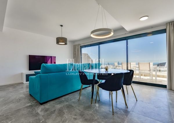 Modern duplex with sea views in Sierra Cortina, Finestrat, Benidorm, Alicante