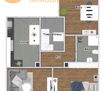 Gemütliche 3 Zimmerwohnung in Herzen von Münster – bei Dieburg - Foto 6