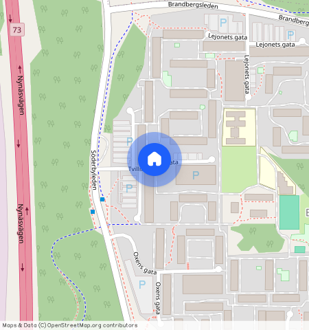 Tvillingarnas gata, Brandbergen