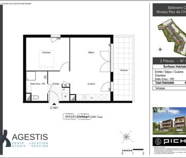 APPARTEMENT T2 47M - Photo 4