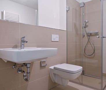 Neubau! 2-Raumwohnung im Erdgeschoß mit Terrasse! - Photo 1