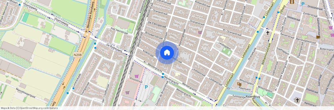 Leidsebuurt-west, 2013 XH, Leidsestraat, Haarlem