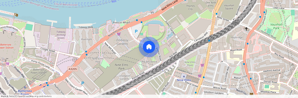 Haines House, The Residence, Nine Elms SW11, London