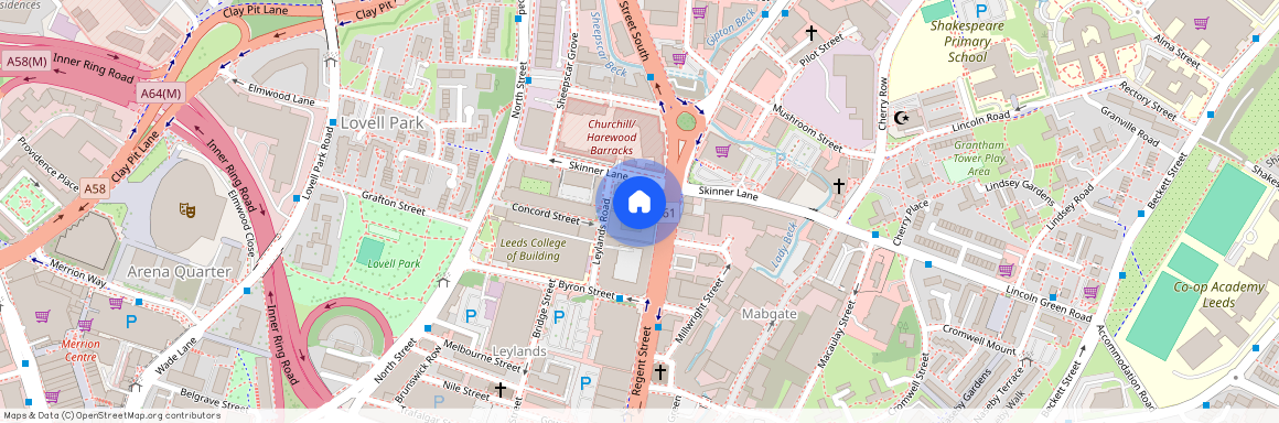 Spinners Yard, Skinner Ln, LS7