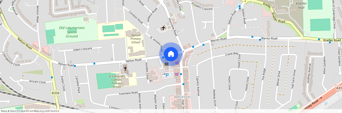 Nelson Road, Whitton, TW2, London