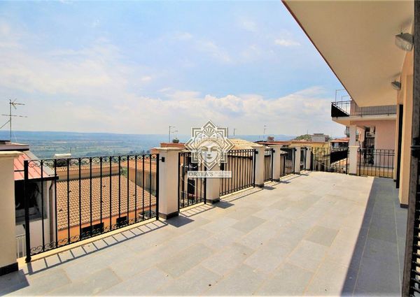 Attico vista panoramica