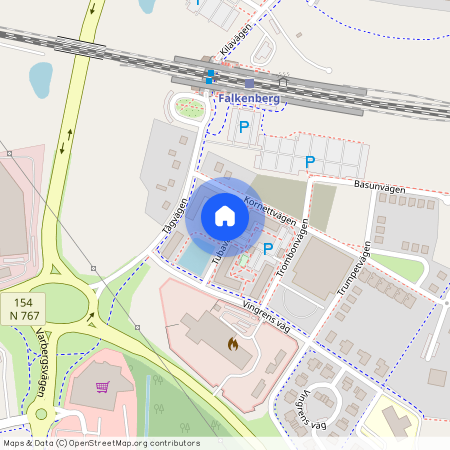 Falkenberg, Halland, Tågvägen 2 E