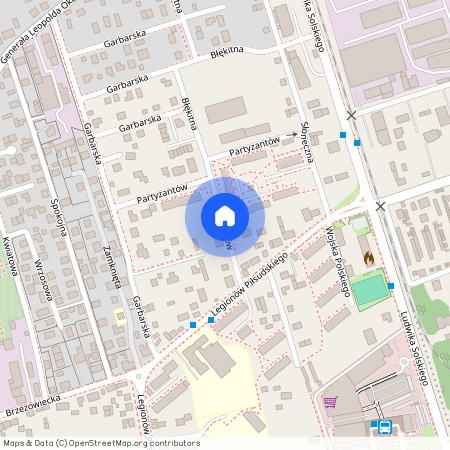 ul. Partyzantów, Brzesko, Brzesko, brzeski, małopolskie