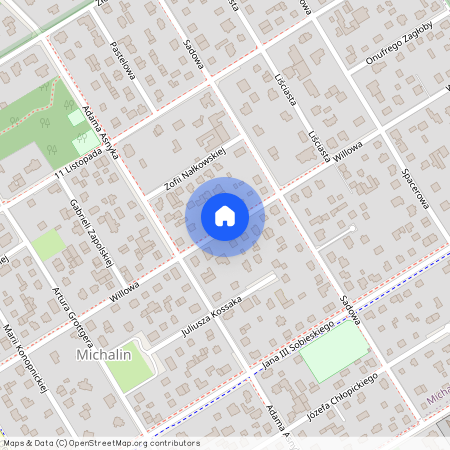 Otwocki, Józefów, Willowa