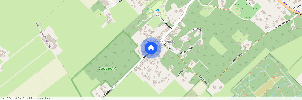 Doorn - Boswijk, 3941 BD, Sterkenburgerlaan, Doorn