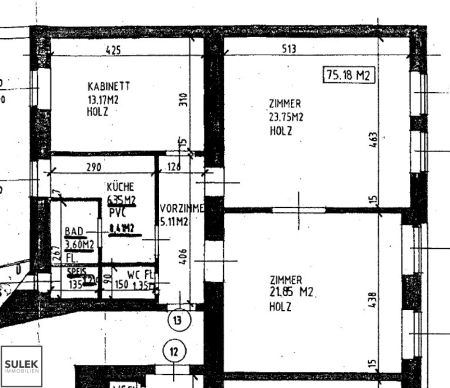 Top 13 - Günstige 3-Zimmer-Altbau Wohnung mit guter Raumaufteilung – **ANFRAGEN NUR ÜBER DAS KONTAKTFORMULAR** - Foto 4
