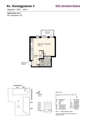 Barlastgatan 12 B, Limhamns Hamnområde - Foto 1