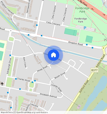 Gloucester Crescent, Staines, TW18