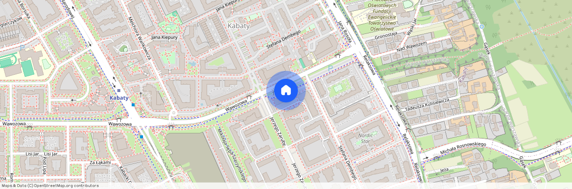 ul. Wąwozowa 9, Kabaty, Ursynów, Warszawa, mazowieckie