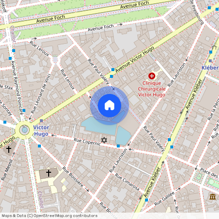 Appartement à louer rue Georges Ville, Paris 16ème