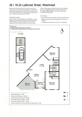 Modern 2-Bedroom Ground Floor Apartment in Prime Westmead Location - Photo 1