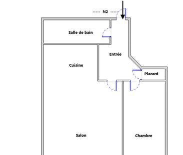 Location Appartement 2 pièces 41m² MARSEILLE 2ème - Photo 6