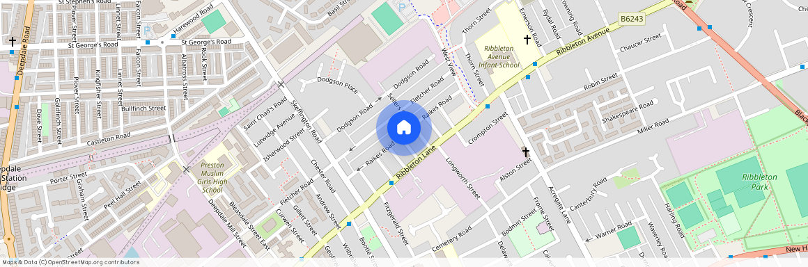 Raikes Road, Preston PR1