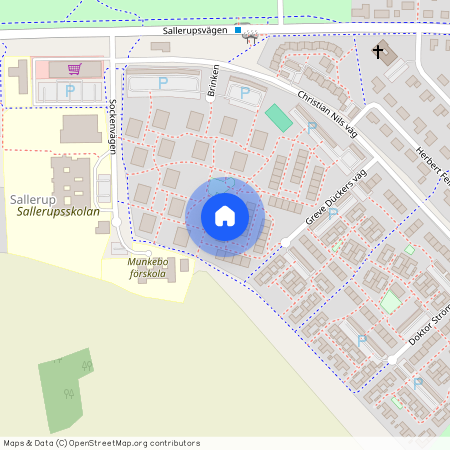 Greve Dückers väg 14B, Sallerup