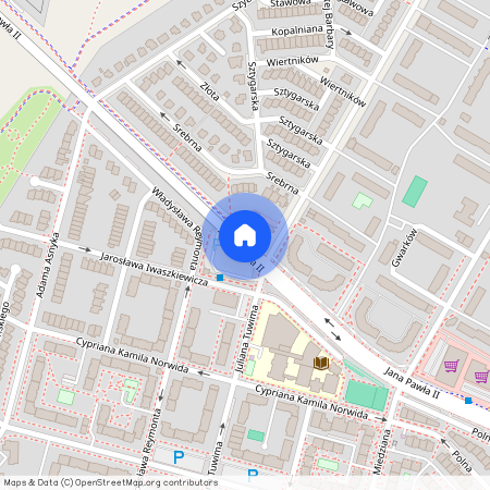 ul. Jana Pawła II, Lubin, lubiński, dolnośląskie