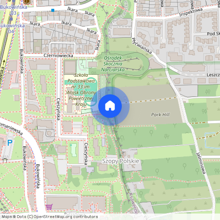 ul. Bocheńska, Ksawerów, Mokotów, Warszawa, mazowieckie